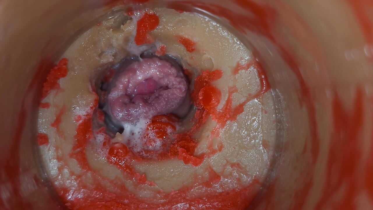 التلقيح - الكاميرا الداخلية تلتقط قذف الذكور العميق