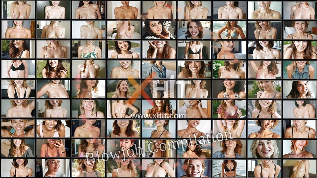 Erotic blowjob compilation with your favorite stars