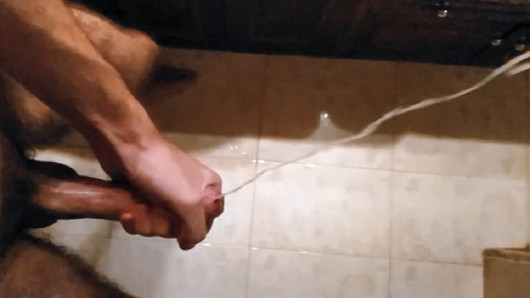 Epic Slow-Mo Action Of My Most Powerful Cumshot Ever!