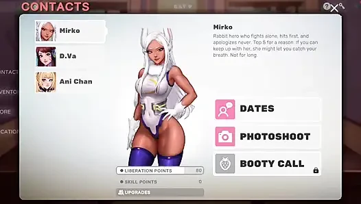 Pacar tetek besar seksi - gameplay union terangsang