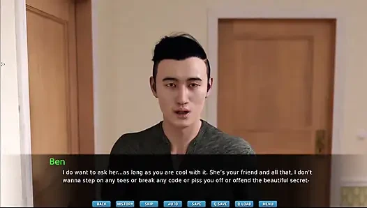 Bound to please #3 - Johannes watched Julia taking a nap in sexy nighty's.