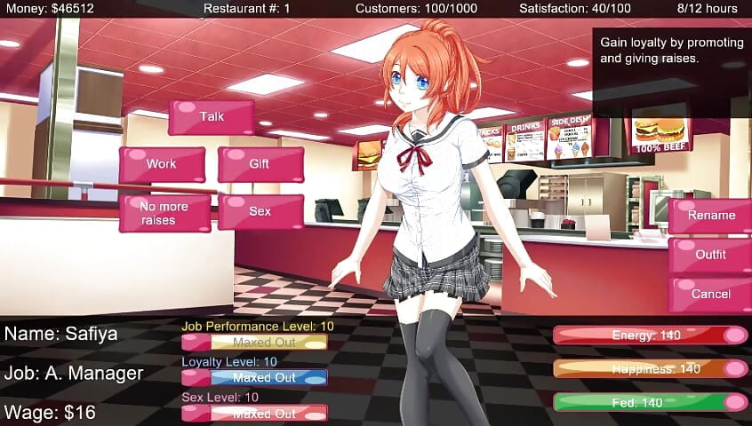 Assumemi, scopami, dammi un rilancio! v 0.8.5 Gameplay di Loveskysan69
