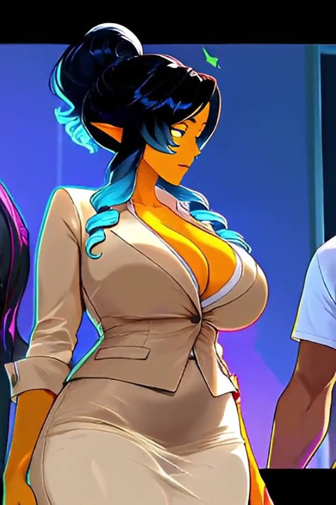 New Moroccan Secretary Fuck for Boss - Ai Animation
