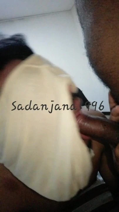 Sadanjana get suck from Grinder Friend