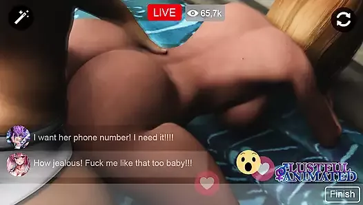 Android 18 is fucked on live streaming.
