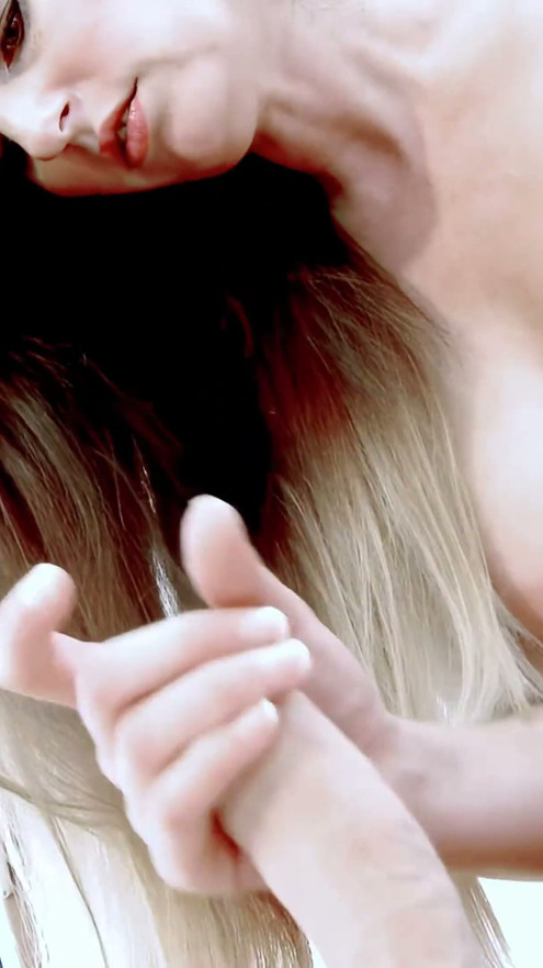Terry Kemaco: Bigtited Brunette MILF Doing a Great Handjob