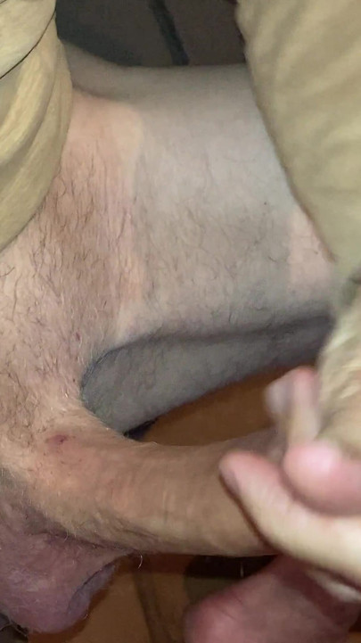 Playing with That Leaky Cock