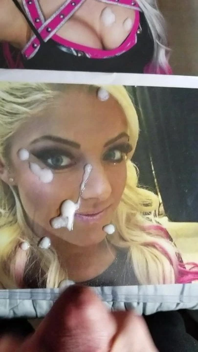 WWE Alexa Bliss Cum Tribute 23