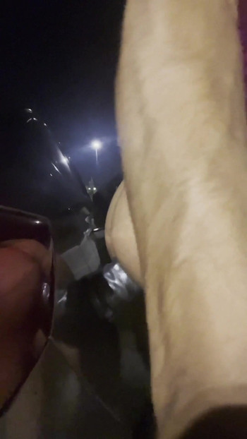 Key moment from "Fucking my ass in public (people walking by)"