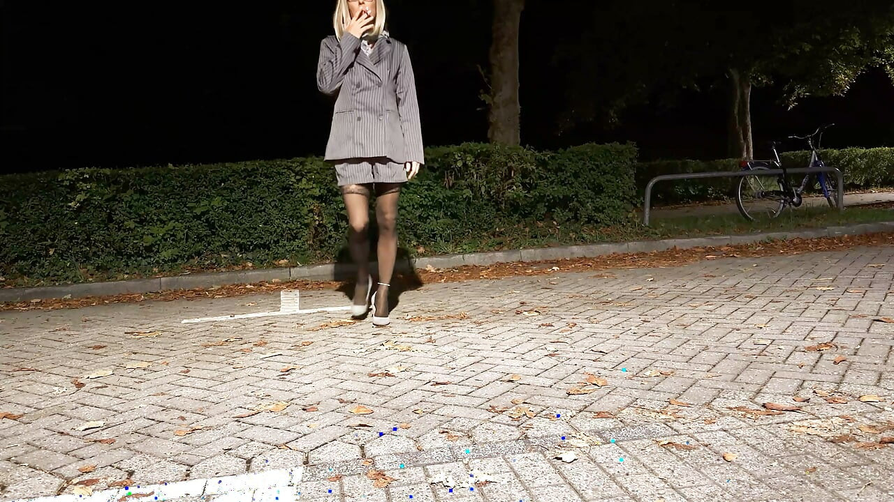 In nylon stockings and business suit I stumble through the night