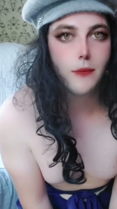 Beautiful Pretty White Ladyboy Kitty Homemade Hot Amateur Model Sexy Big Ass | Clip 1