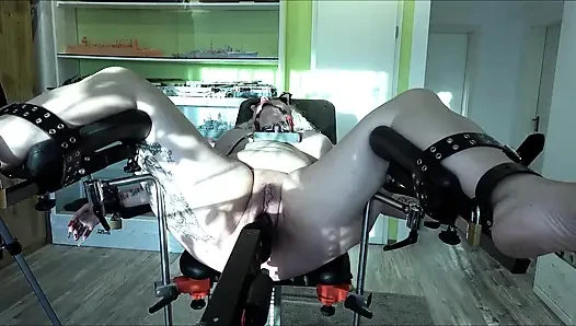 Slave Used on Gynogological Chair