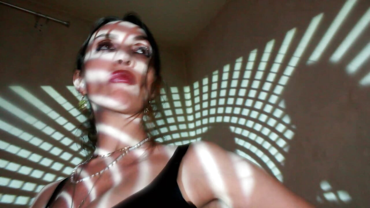 Femdom Fetish solo Eva Latex panties Mistress BDSM Rubber Big Ass Milf KInk