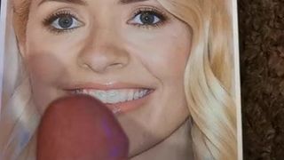 Holly Willoughby cum tribute 143 Cumtribute