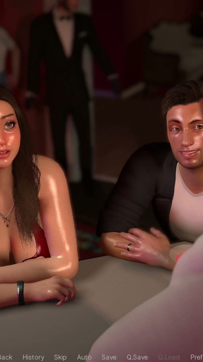 Friendly Housewife by White Foam - Young Couple Goes for the First Time at a Swinger Club 16