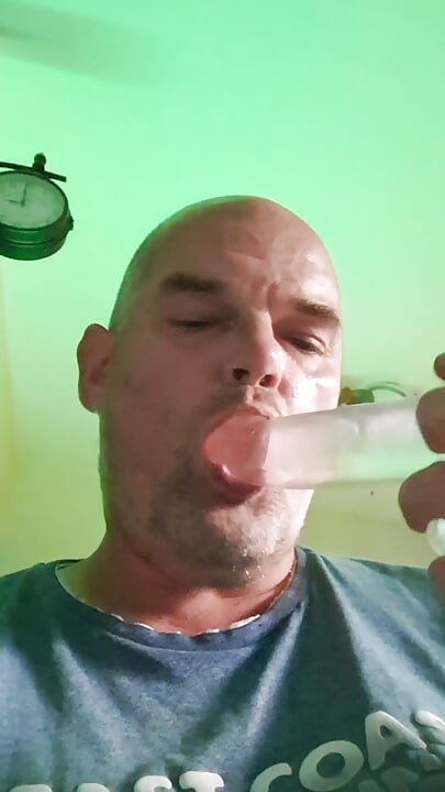 Sucking nicely like a slut and whore.