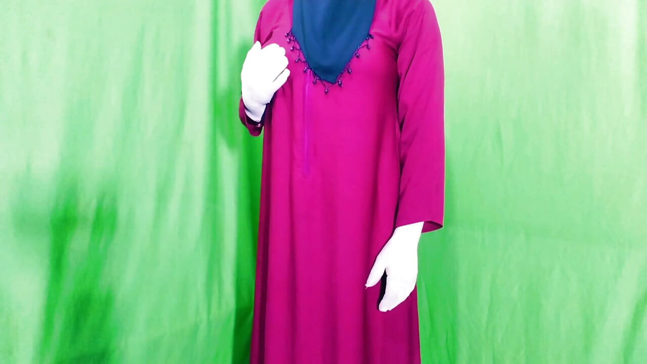 Arabian bonita hijabi muçulmana menina muito engraçado vídeo