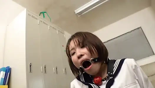 Neon Tokyo Tease, a Fresh Country Woman Drifting Through the City with Glossy Lips.