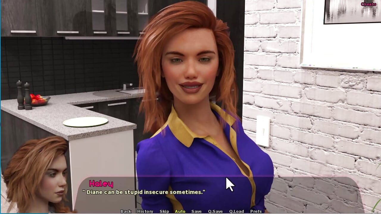 Haley Story #11 - Haley gave johannes a foot job in the bath...Diane and Johannes had a moment.