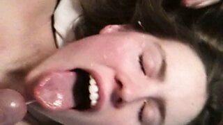 Amateur cumshot