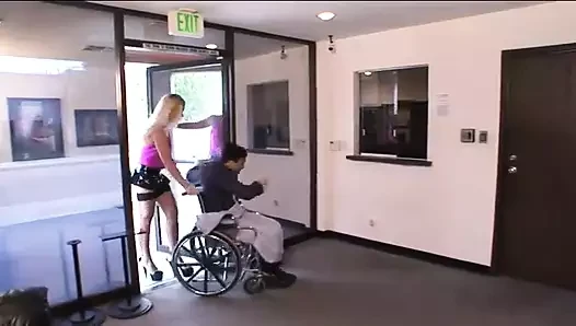 Busty Blond Gets Ass Full of White Thick Dick