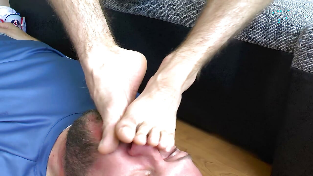 Bearded Alpha: Danken Demands Foot Worship from the Armchair