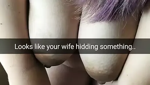 Pregnant wife hides cheating creampies and used condoms!