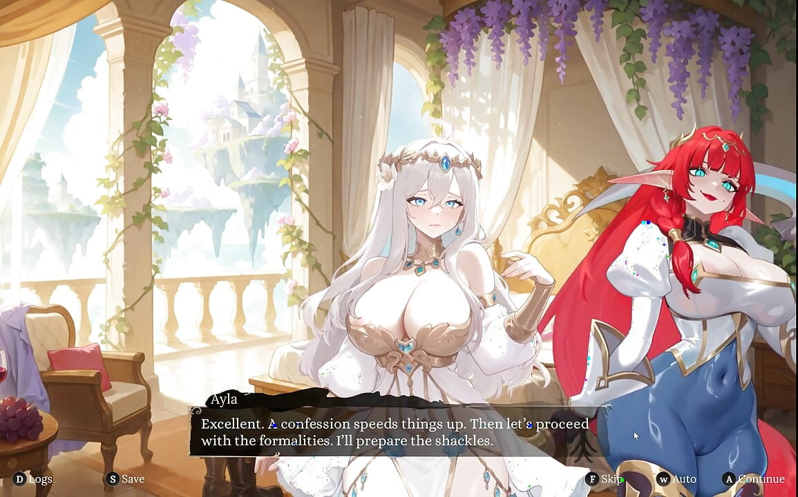 Aura 2 Lust of the Gods Hentai Game Ep.2 husband FACIAL my WIFE while I make her SQUIRT with a DILDO !