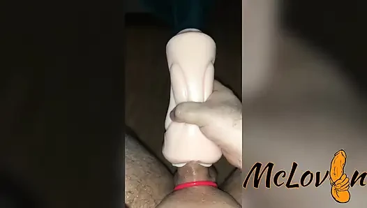 playing with my used old dirty sex toys - cumshot