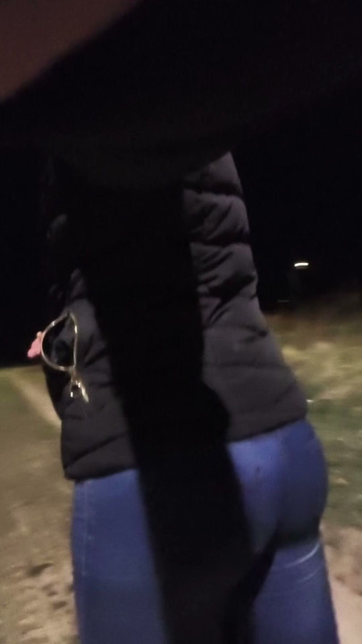 Ass in jeans