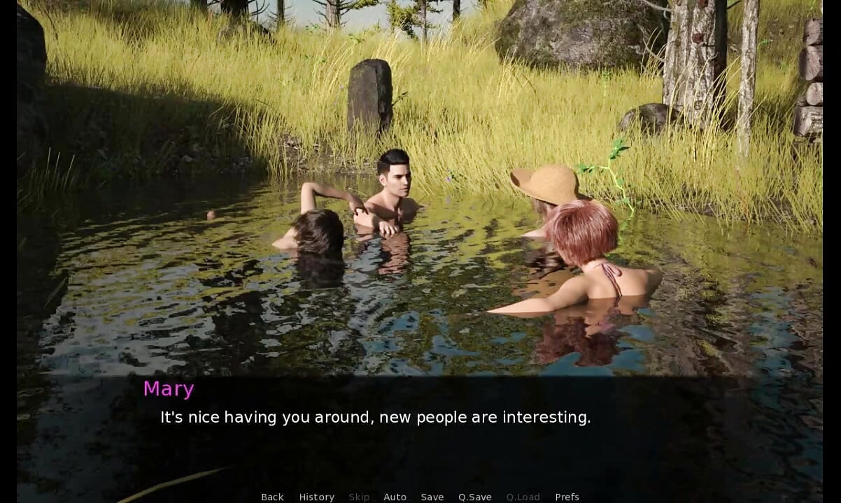 Dusklight manor: swimming with sexy girls in bikini ep 11