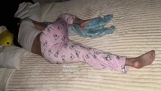 Full Video Sleepover with My Stepsister Ends Well You Will Come Only with the Moans