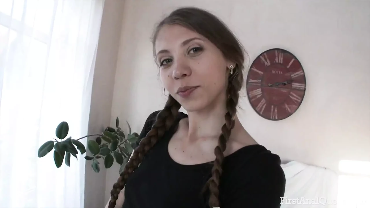 FIRSTANALQUEST - Anal porn is this young girl's ultimate sexual fantasy