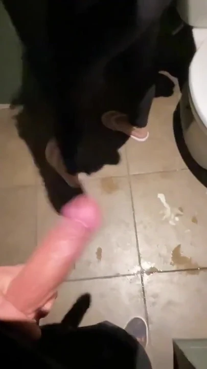 Unforgettable moment from "Snuck into the Restroom at the Club to have Sex with a Line of People Waiting!"
