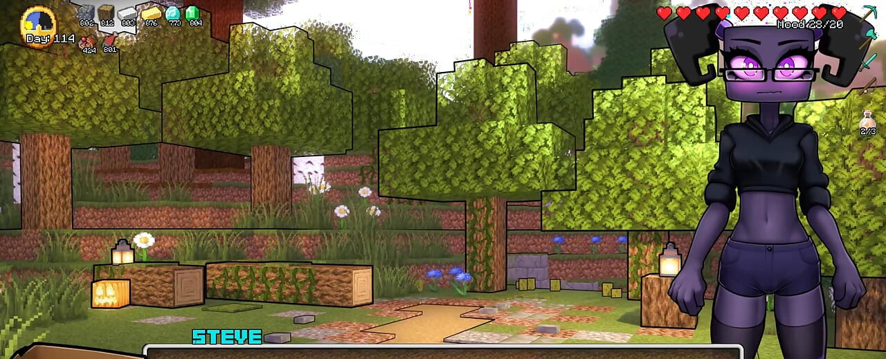 Minecraft Nadržené řemeslo - část 61 Endergirl výprask od Loveskysanhentai