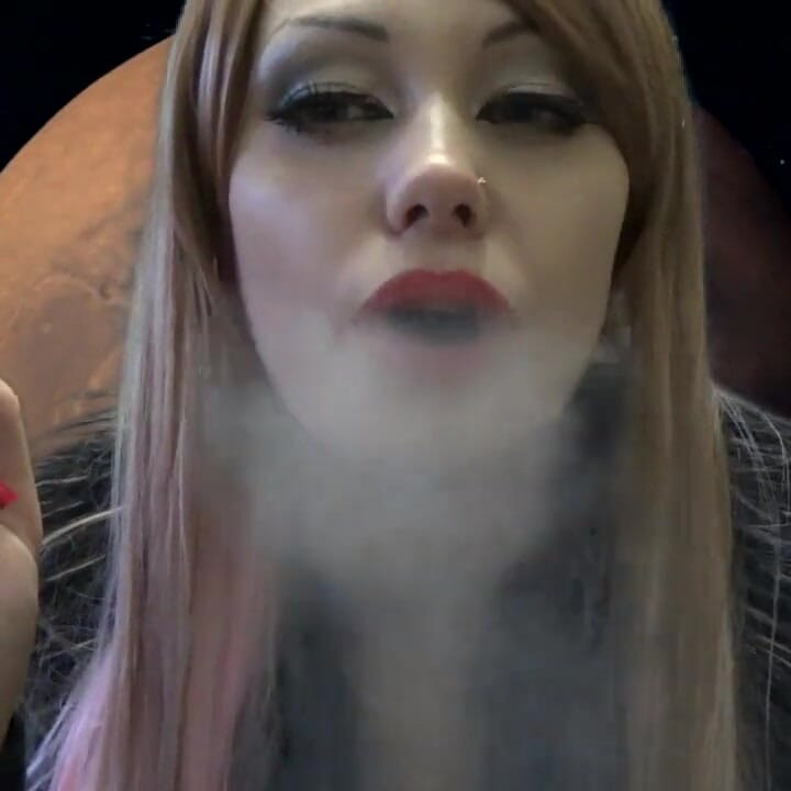 Sexy evil vampire smoking and talking to you!
