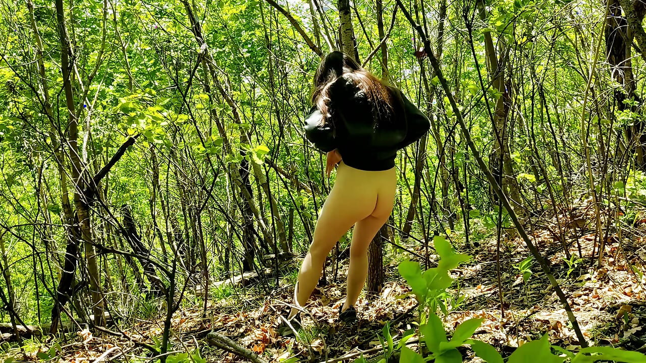 Naked Ass Walk Through Spring Forest (4K UHD Remaster)