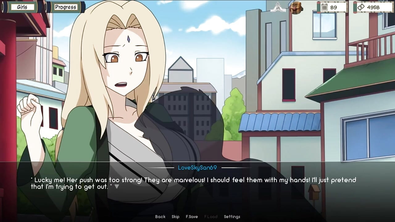 Naruto - Kunoichi Trener v0.13 Dio 37 Gola Tsunade -sama od Loveskysan69