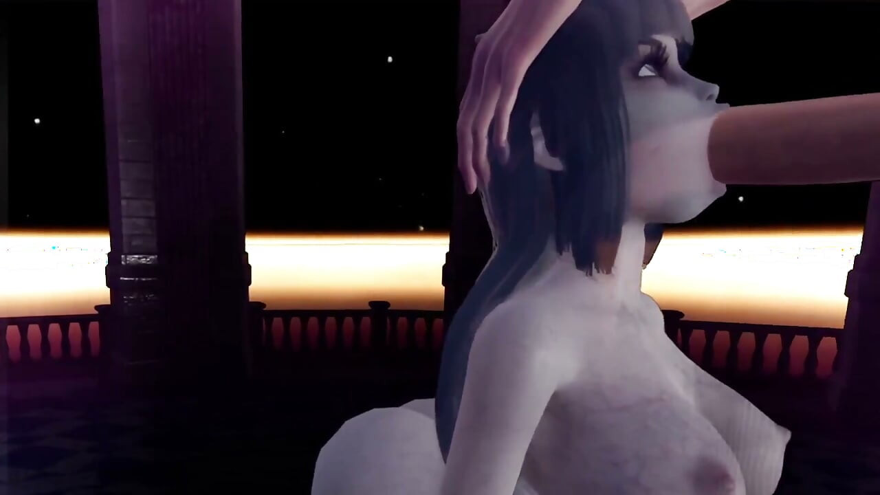 Ghost Girl Deepthroat - 3D Porn