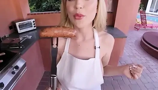 İri güzel kadın Blake Flower ile uğraşırken badoinkvr sadece sosisini düşünebildi bölüm 1