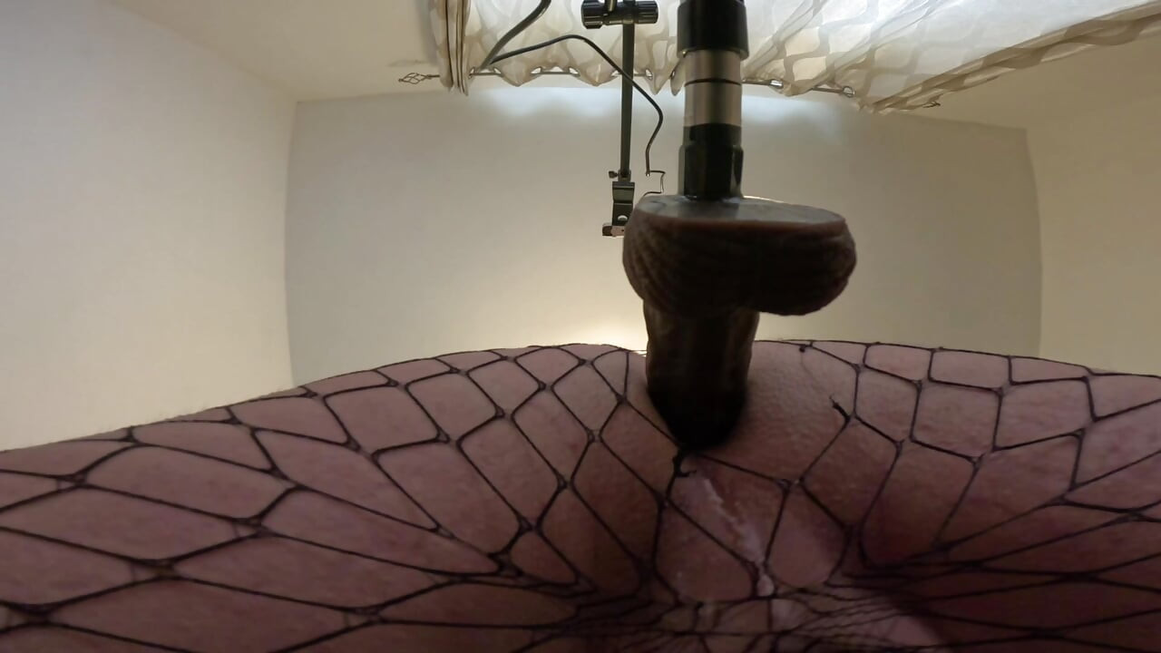 Fucked hard in fishnets