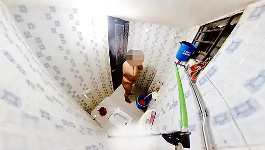 vhabi jokhon aka gosol kore toyleta