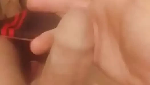 Küçük bir şey olan genç adam