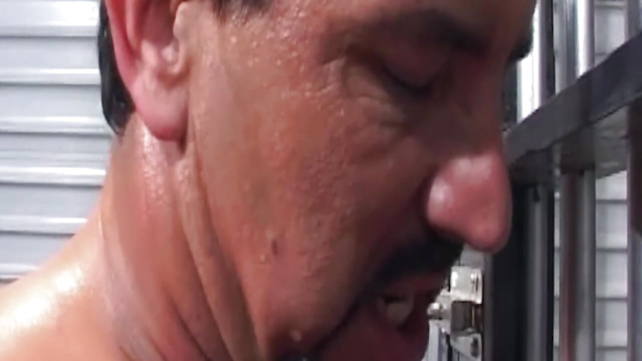 Blonde MILF Pounded Hard Through Prison Bars