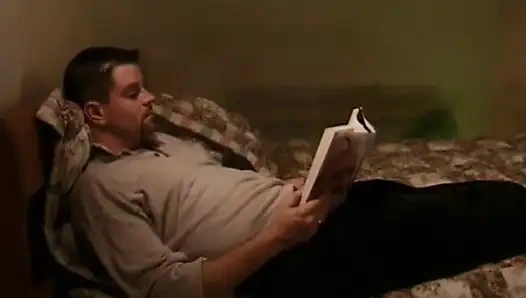 Blonde slut playing with her pussy