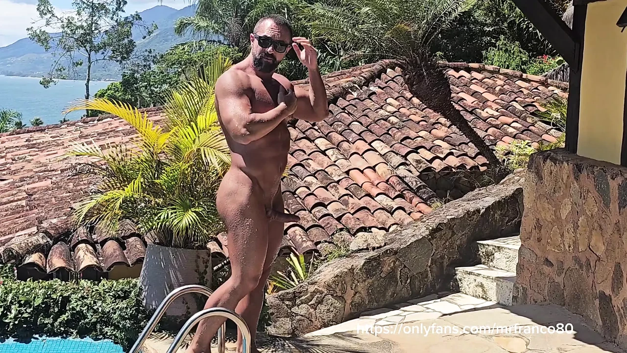 Nude pool day