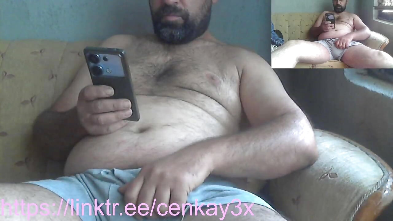 Masculine Bear Stepdaddy Was Live