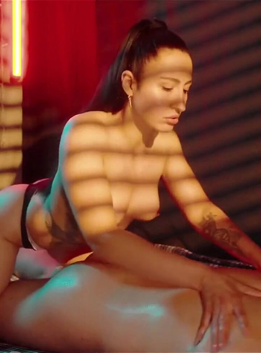 Happy Ending Massage in Underground Salon - Long-haired Masseuse Jerked Me off!