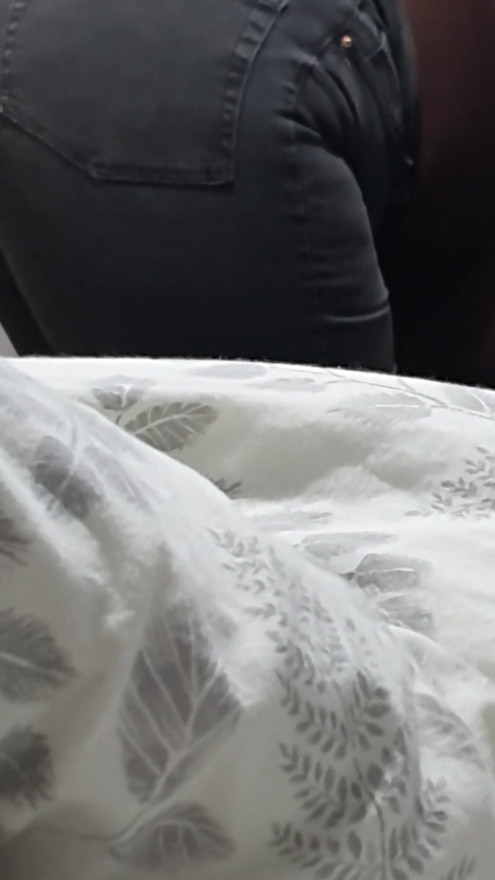 Step mom get dressed in front of step son naked with dick out | Clip 1