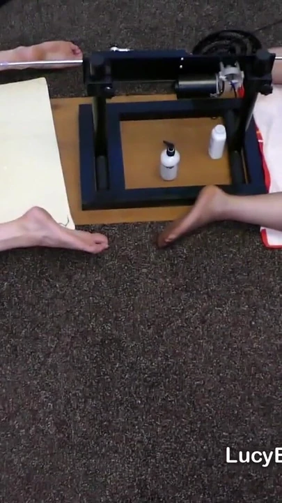 Thrilling moment from "Amazing Fucking Machine Double Dildo Duel"